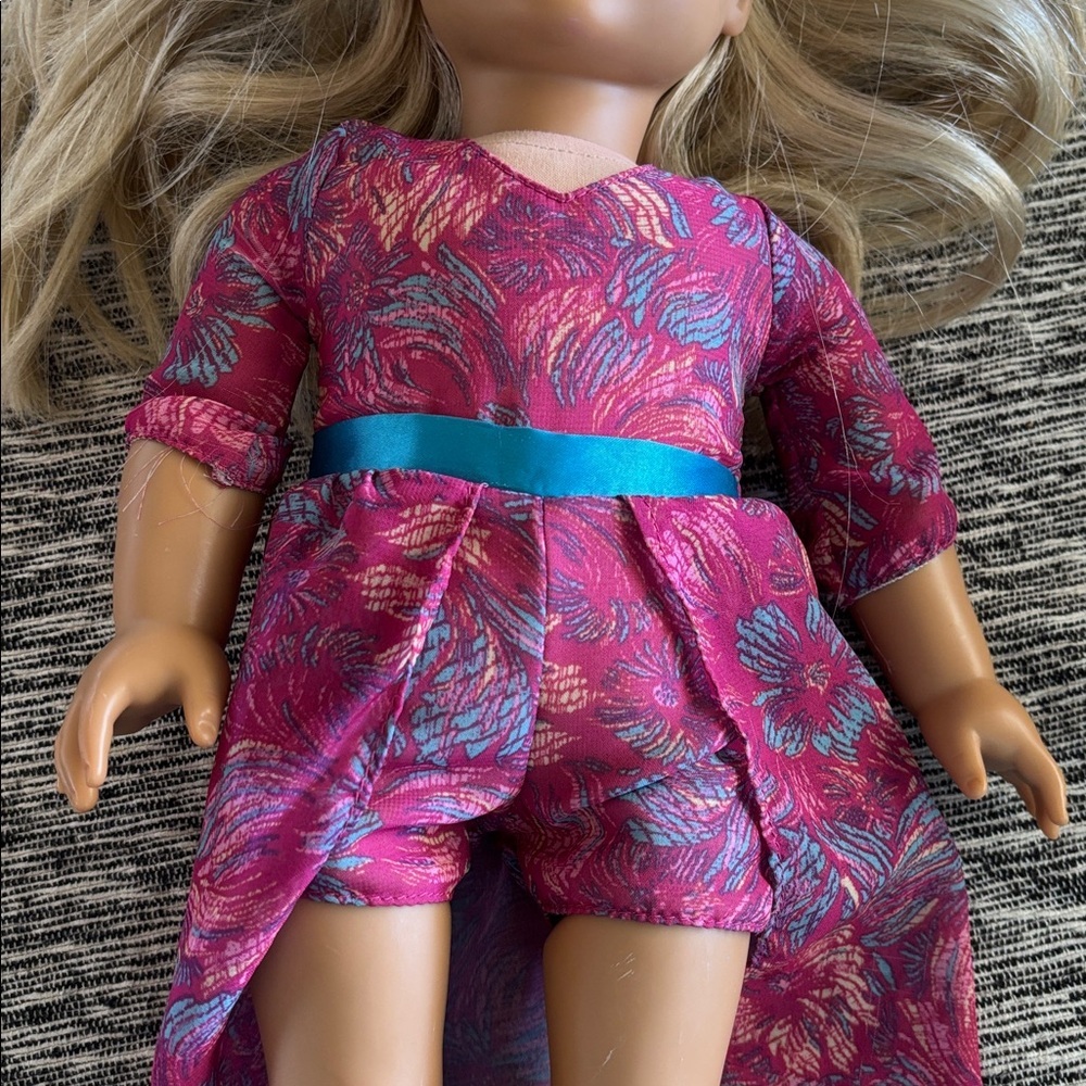 American Girl Doll Julie Albright 18" Blonde Girl Brown Eyes Retired - Picture 3 of 4